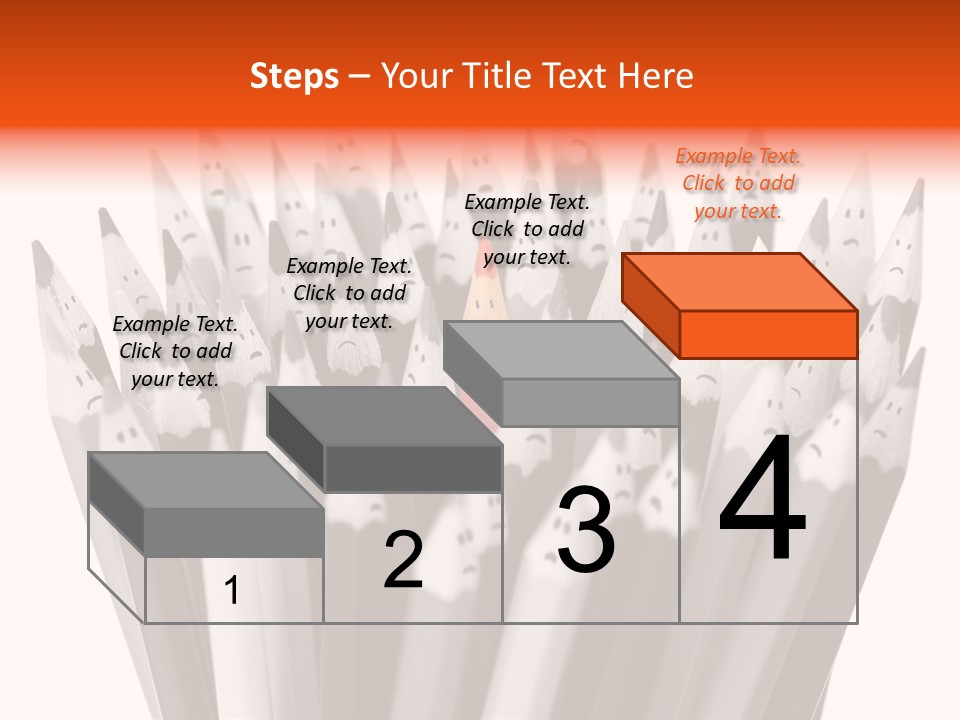 Leader Black Symbol PowerPoint Template