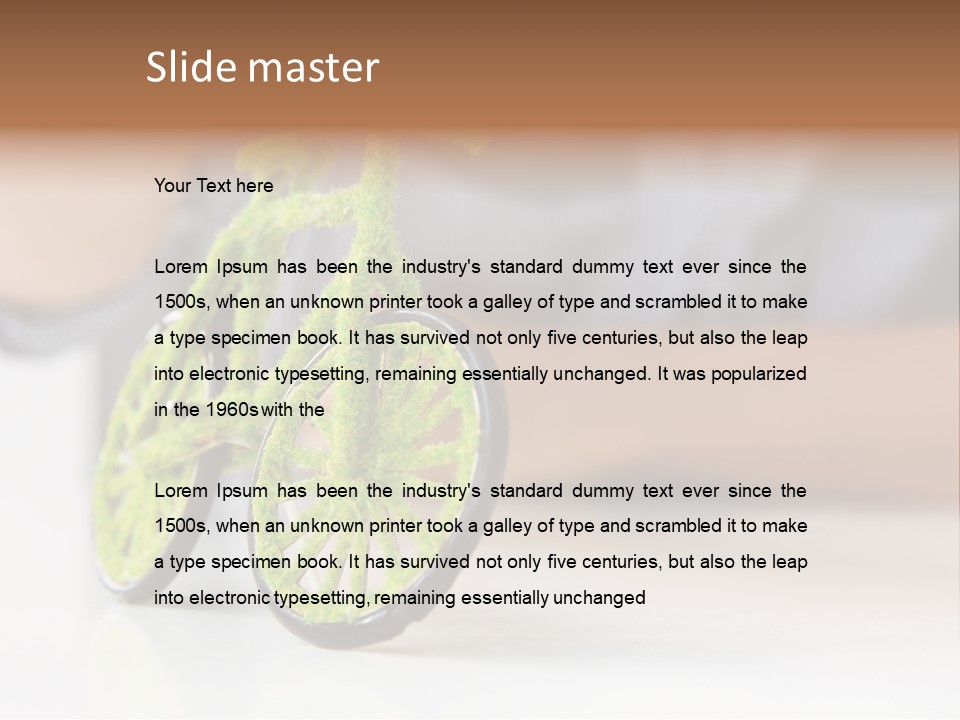 Environmental Earth Conceptual PowerPoint Template