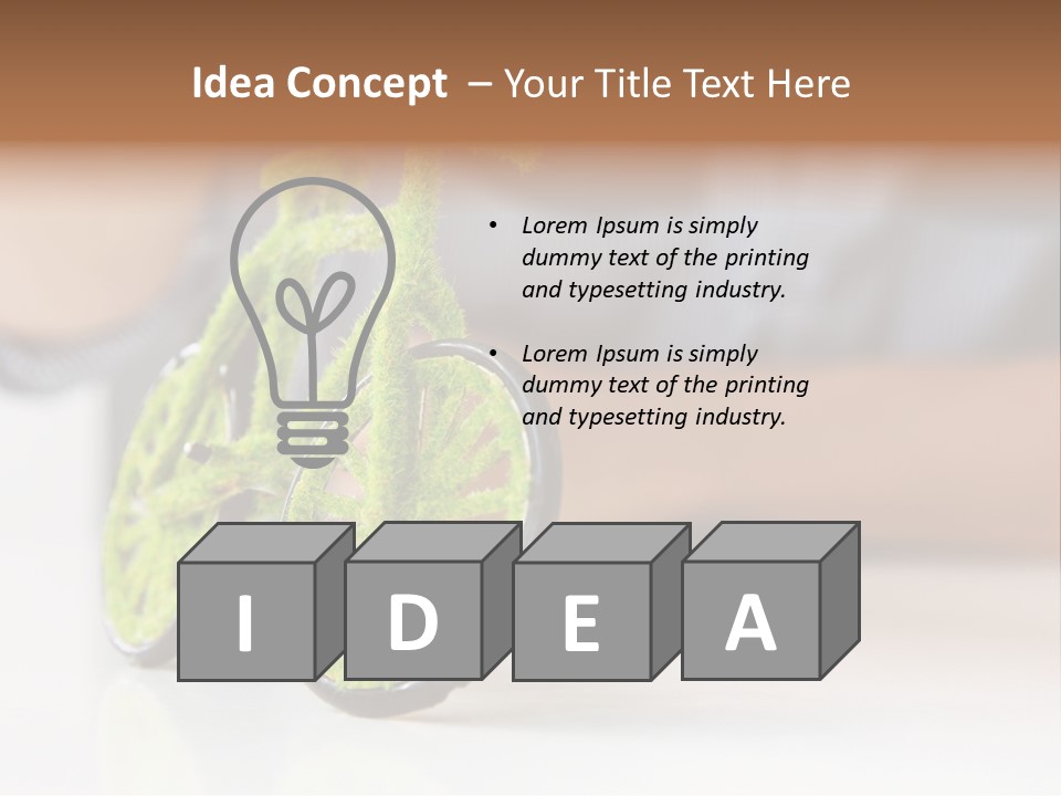 Environmental Earth Conceptual PowerPoint Template
