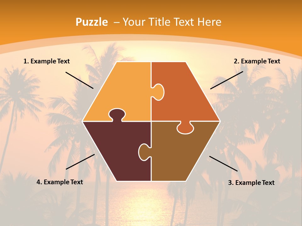 Landscape Season Summer PowerPoint Template