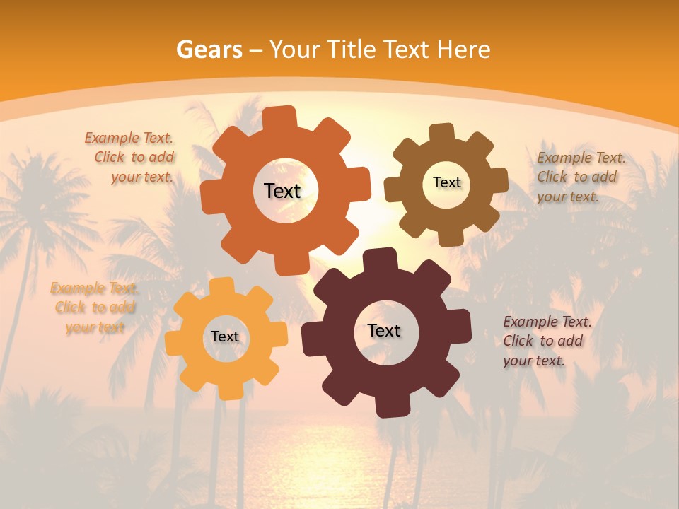 Landscape Season Summer PowerPoint Template