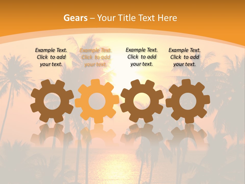 Landscape Season Summer PowerPoint Template