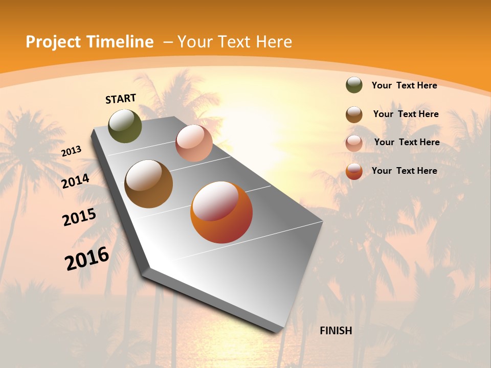 Landscape Season Summer PowerPoint Template
