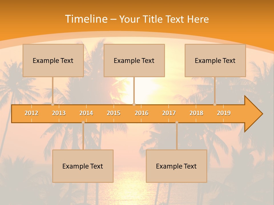 Landscape Season Summer PowerPoint Template