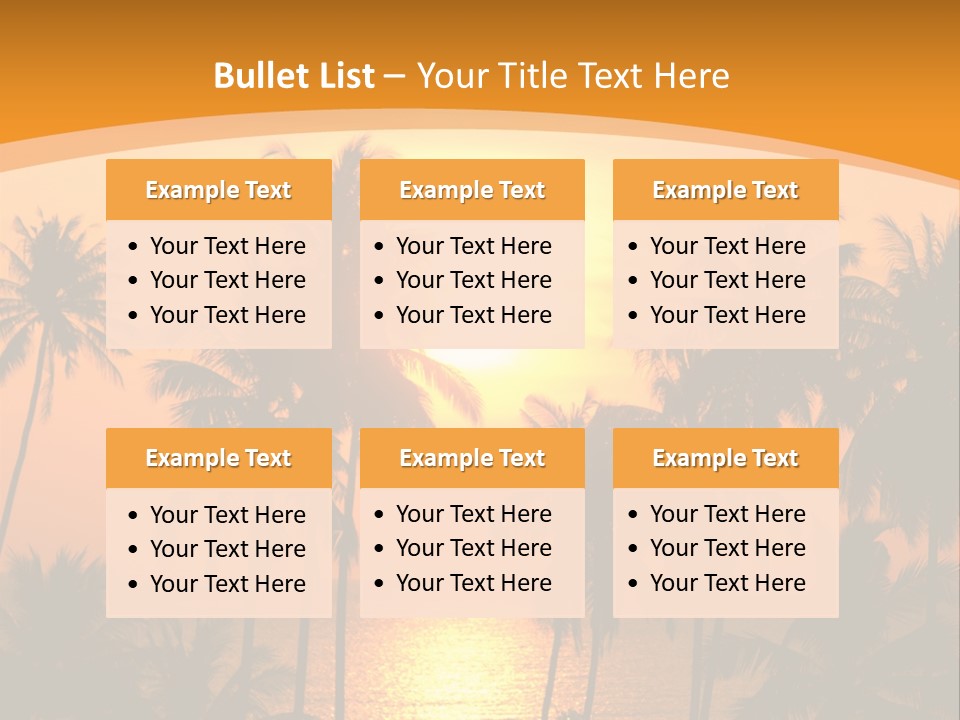 Landscape Season Summer PowerPoint Template