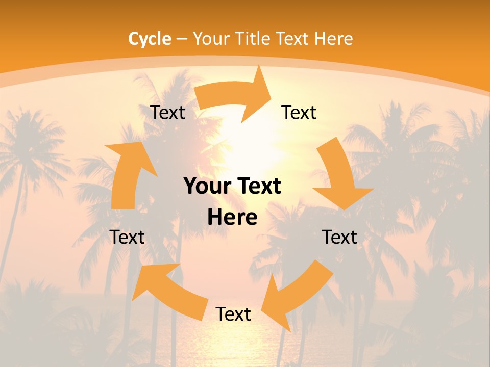 Landscape Season Summer PowerPoint Template