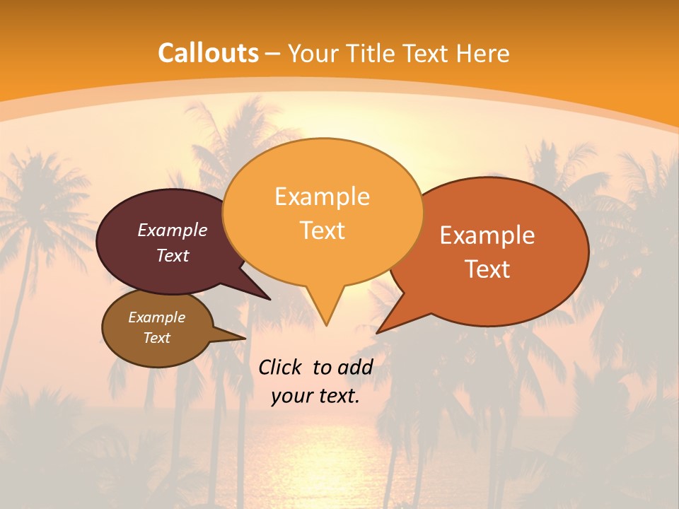 Landscape Season Summer PowerPoint Template