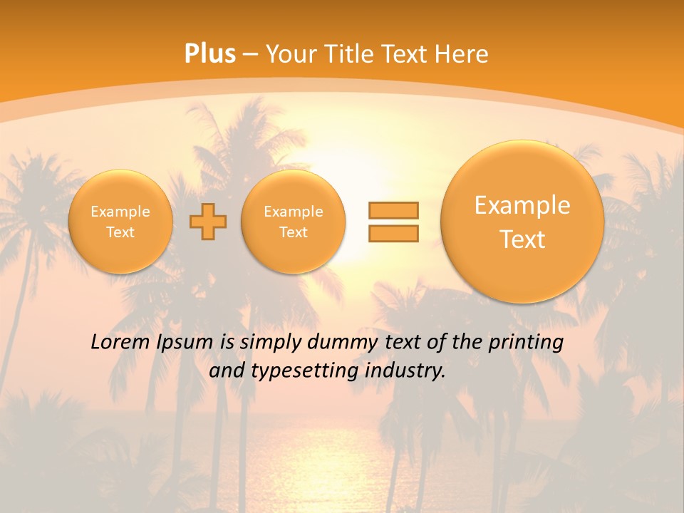 Landscape Season Summer PowerPoint Template