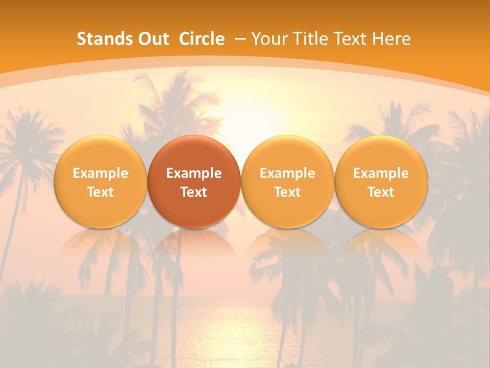 Landscape Season Summer PowerPoint Template