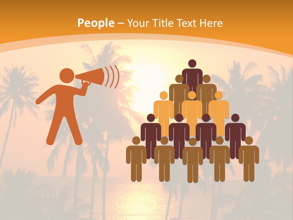 Landscape Season Summer PowerPoint Template