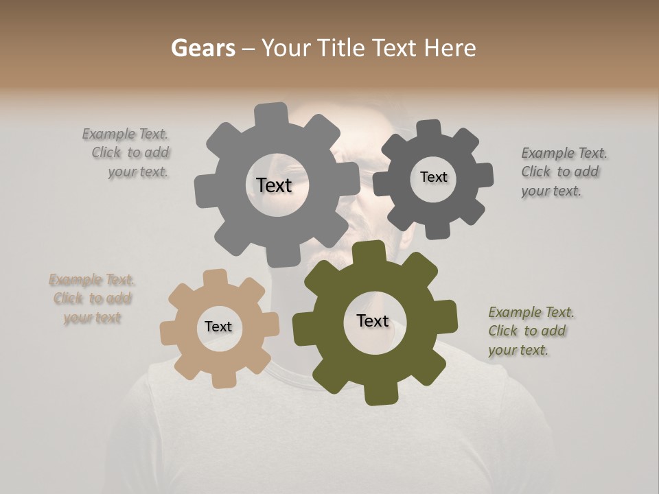 Beard Toning Bad Smell PowerPoint Template