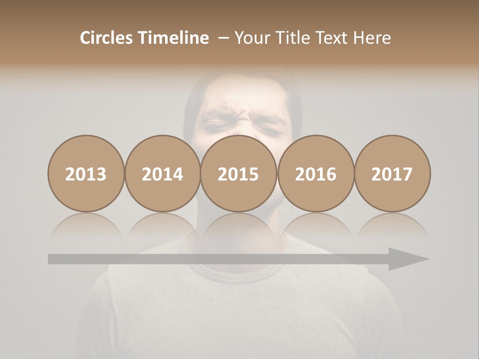 Beard Toning Bad Smell PowerPoint Template