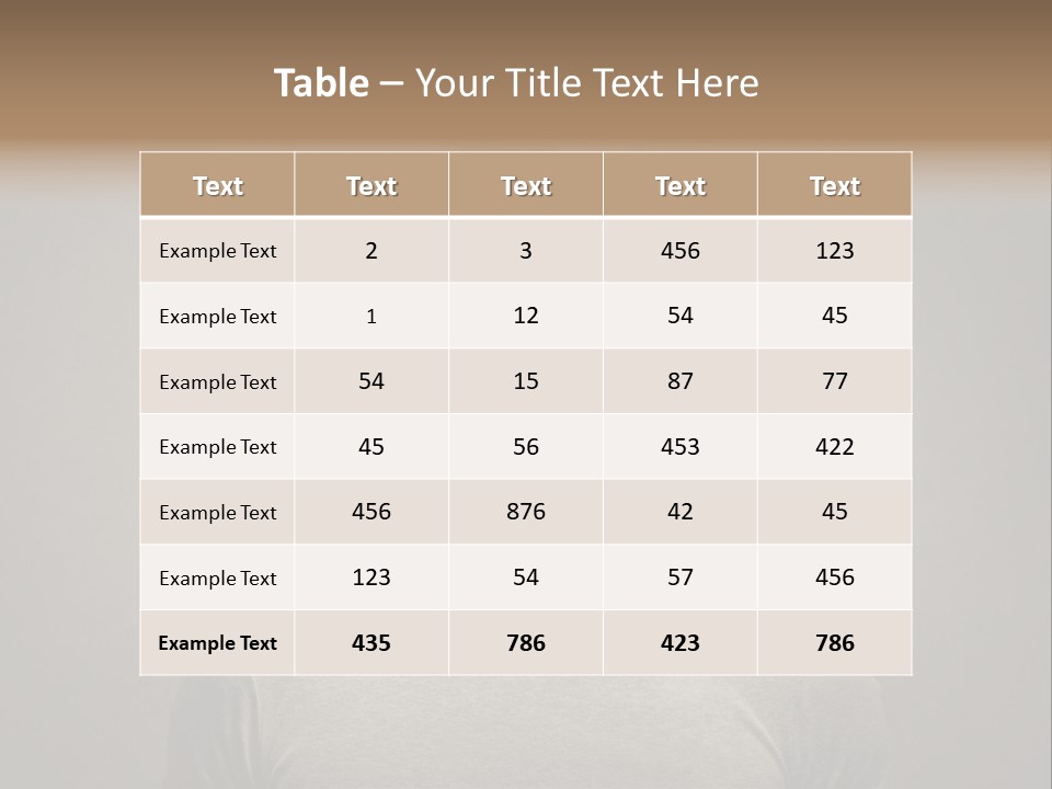 Beard Toning Bad Smell PowerPoint Template