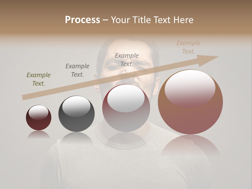 Beard Toning Bad Smell PowerPoint Template