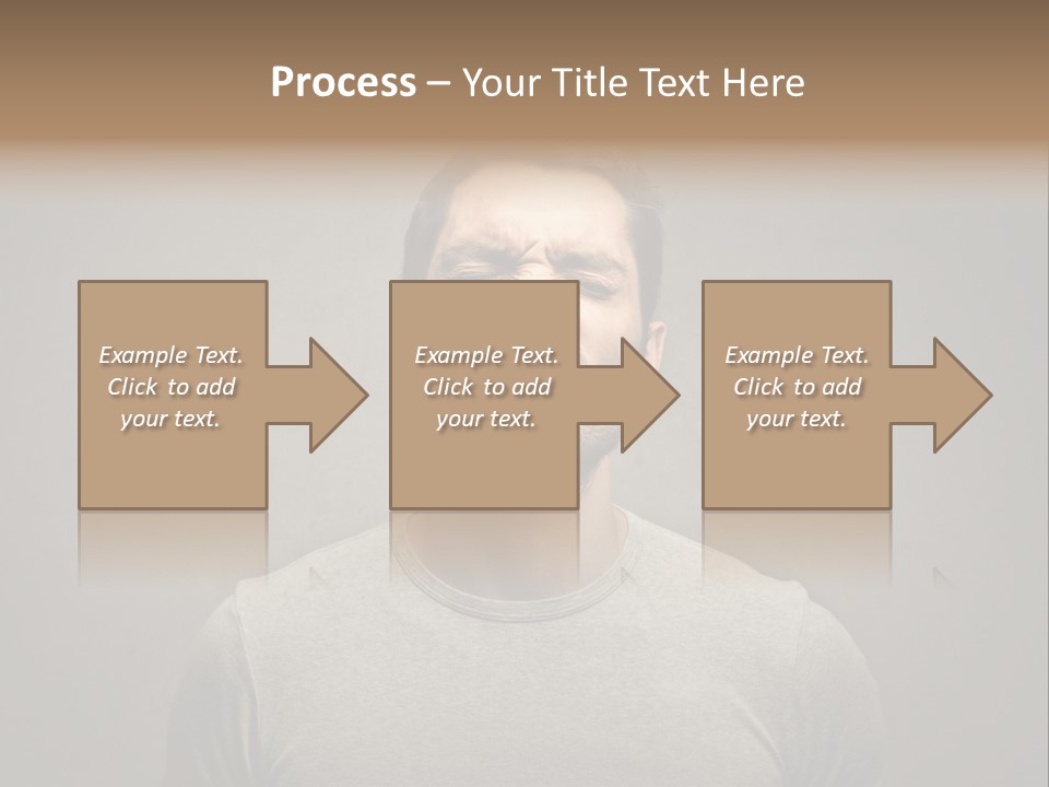 Beard Toning Bad Smell PowerPoint Template