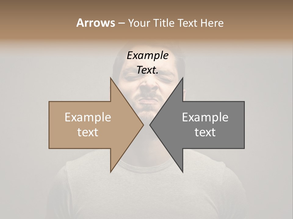 Beard Toning Bad Smell PowerPoint Template