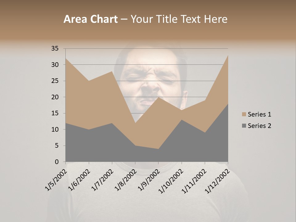Beard Toning Bad Smell PowerPoint Template