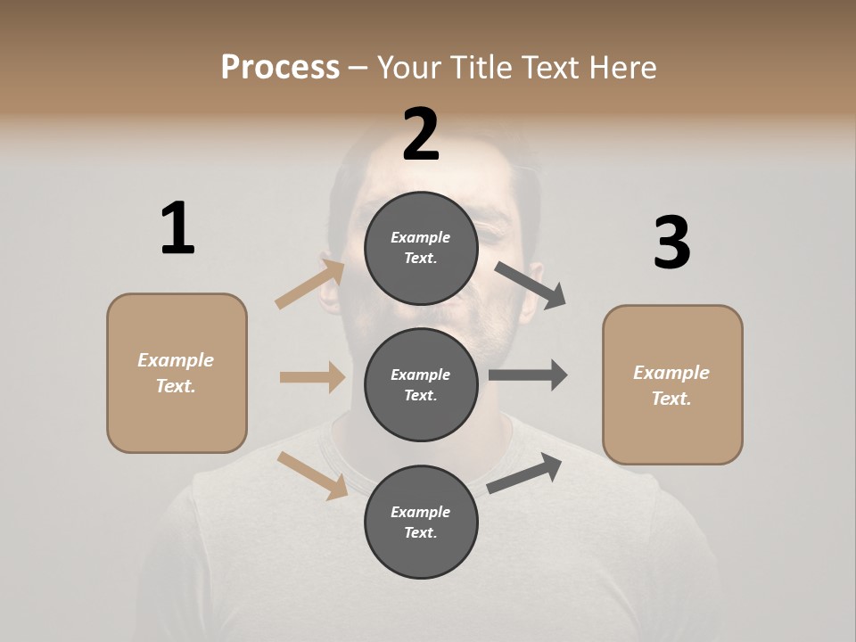 Beard Toning Bad Smell PowerPoint Template