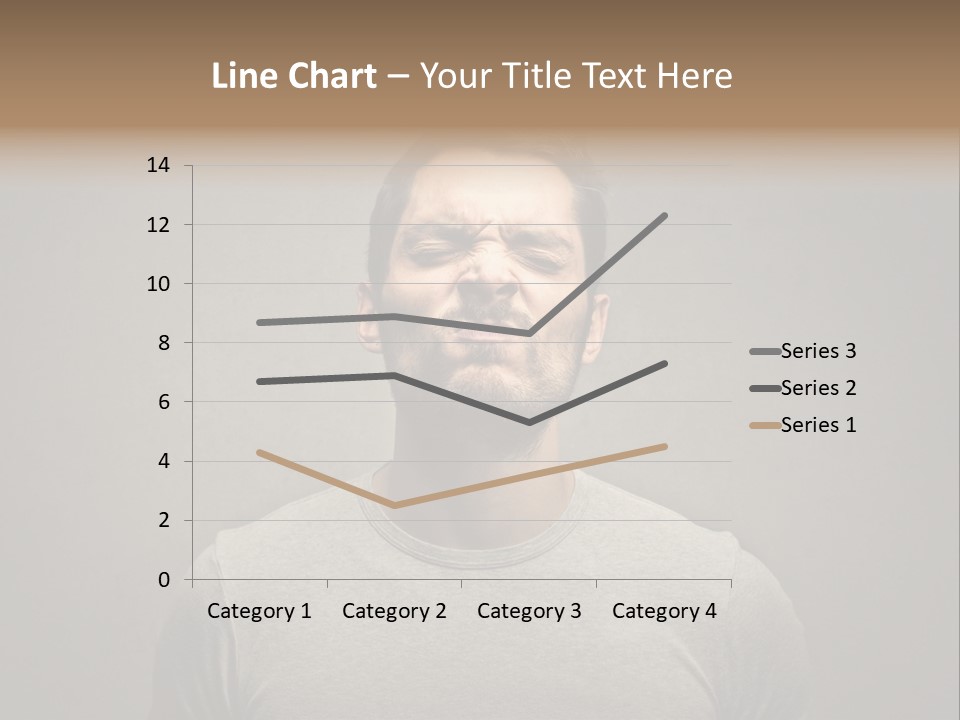 Beard Toning Bad Smell PowerPoint Template