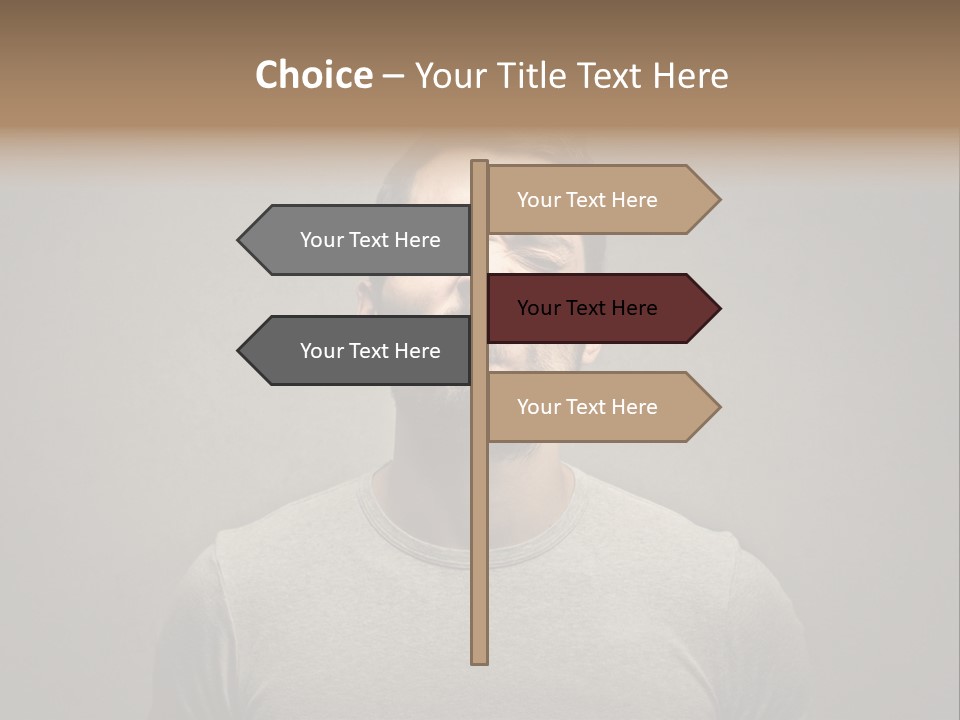 Beard Toning Bad Smell PowerPoint Template