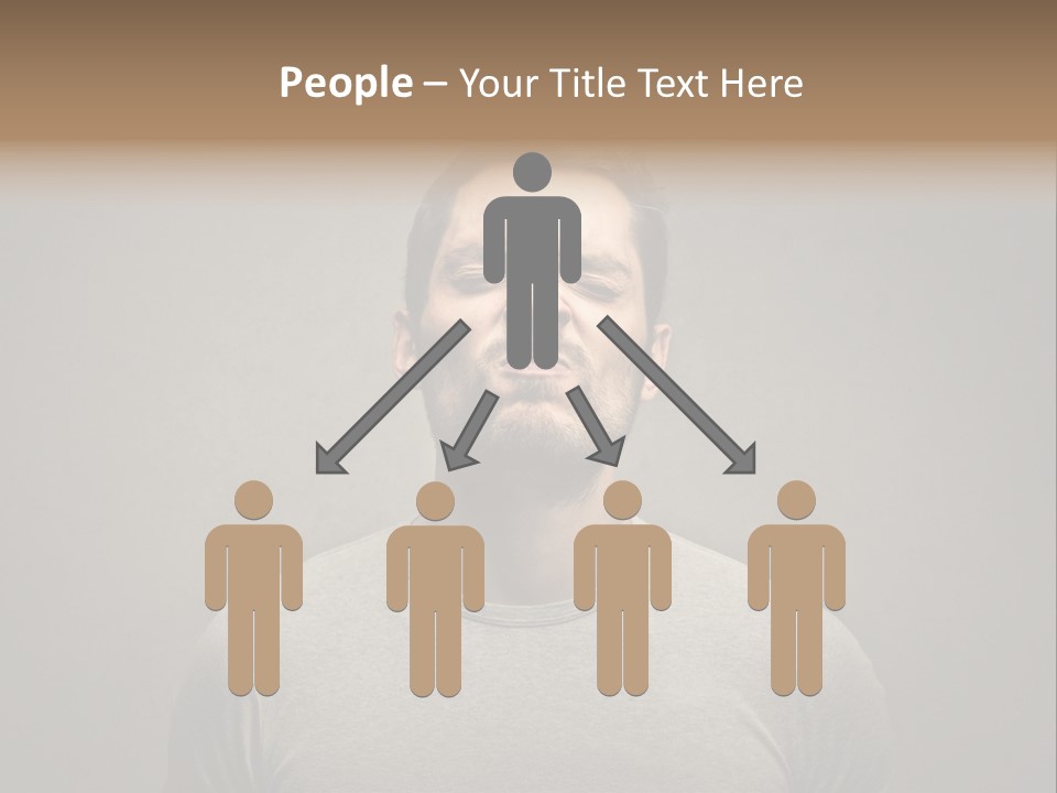 Beard Toning Bad Smell PowerPoint Template