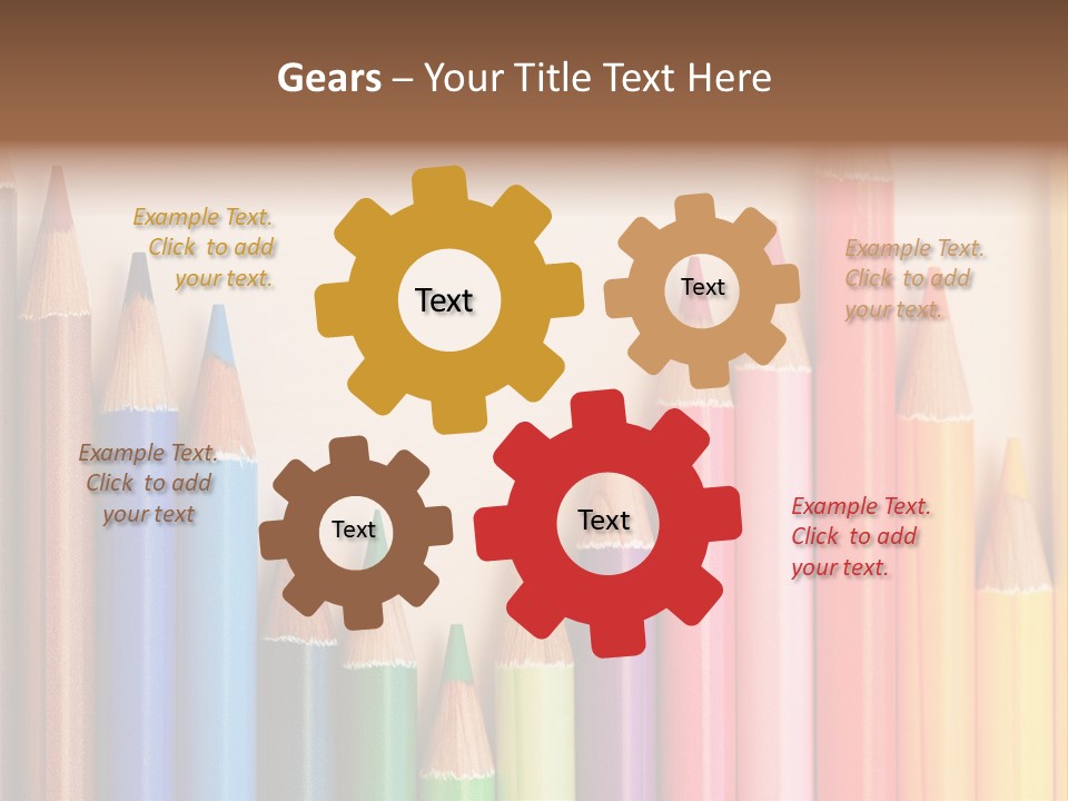 Art College Statistics PowerPoint Template