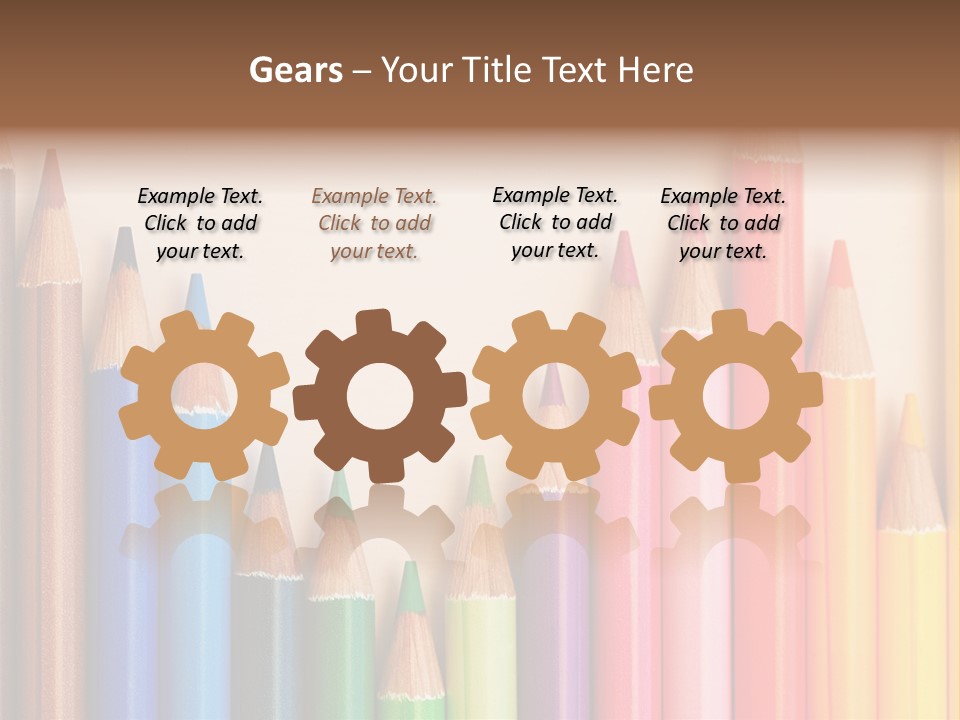 Art College Statistics PowerPoint Template