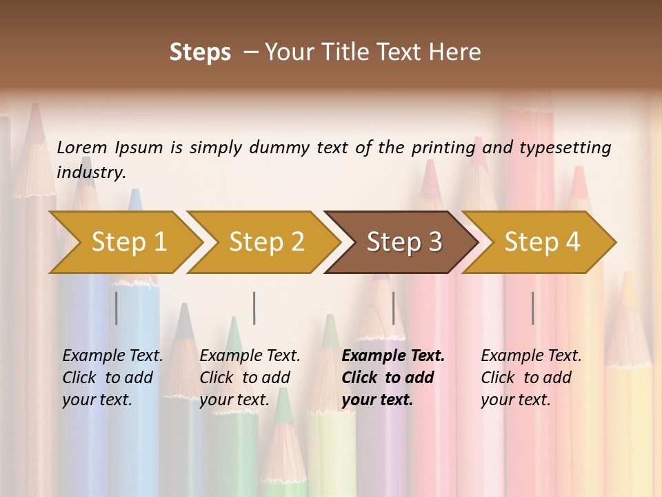 Art College Statistics PowerPoint Template