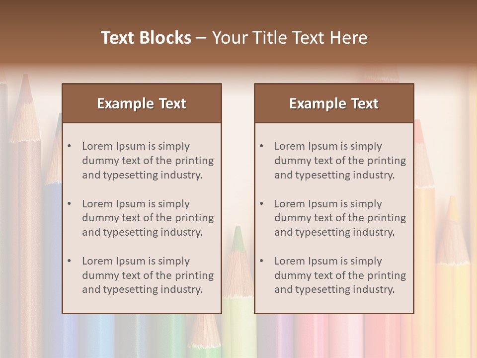 Art College Statistics PowerPoint Template