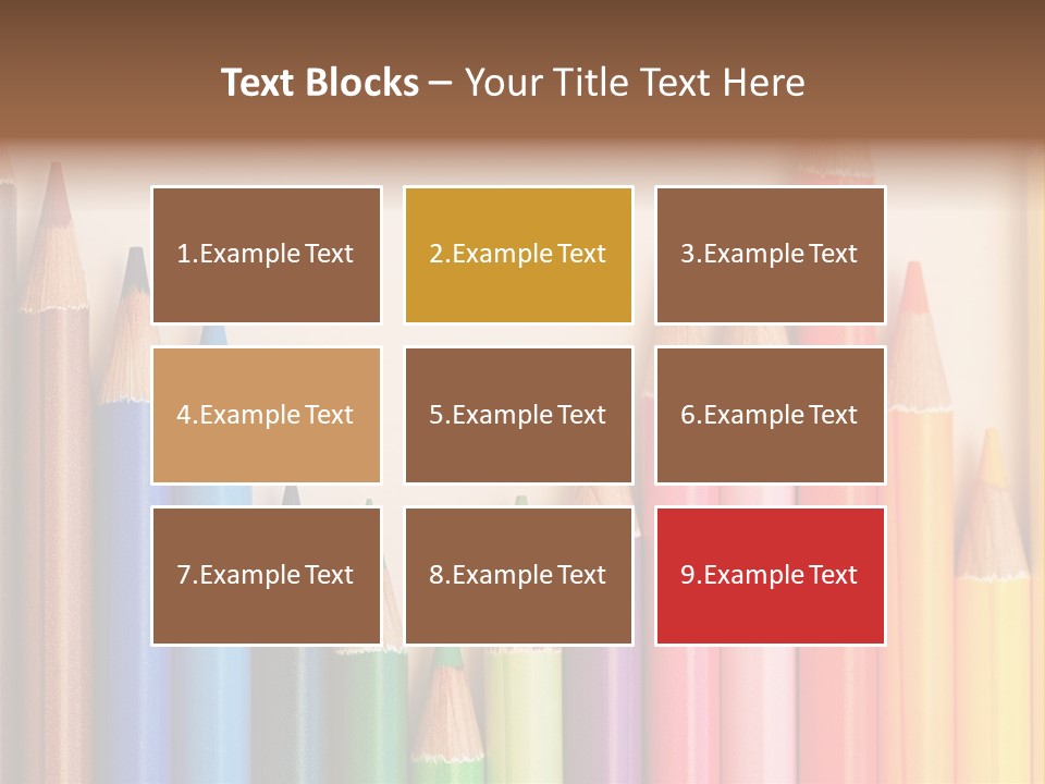 Art College Statistics PowerPoint Template