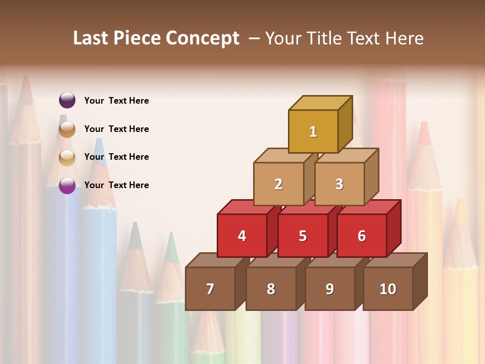 Art College Statistics PowerPoint Template