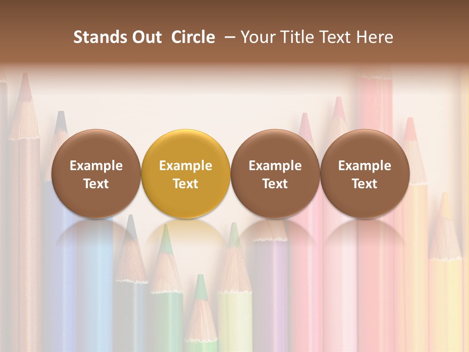 Art College Statistics PowerPoint Template