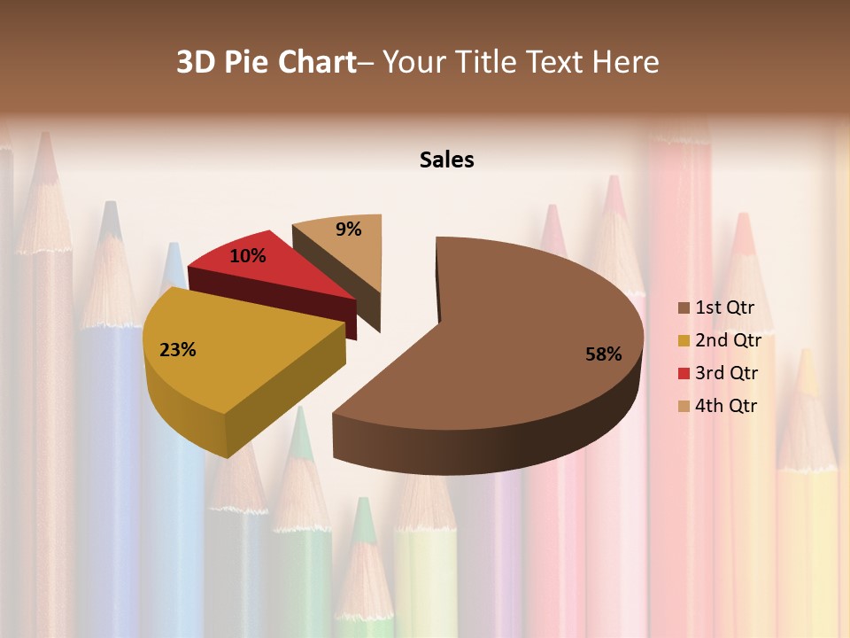 Art College Statistics PowerPoint Template