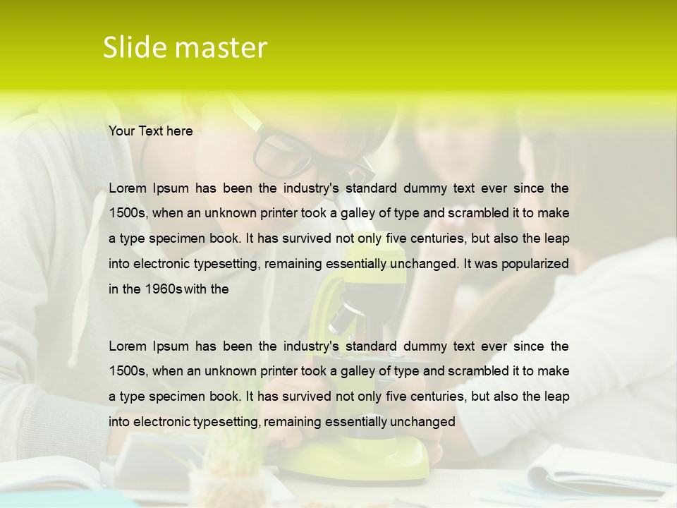 Joy Biological Concept PowerPoint Template