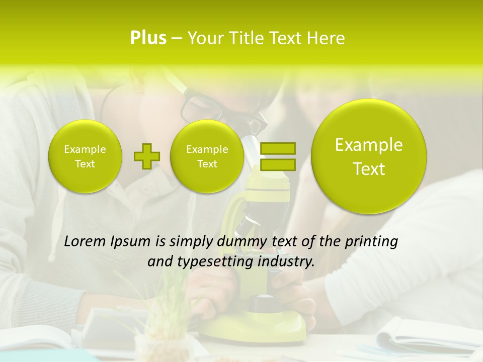 Joy Biological Concept PowerPoint Template