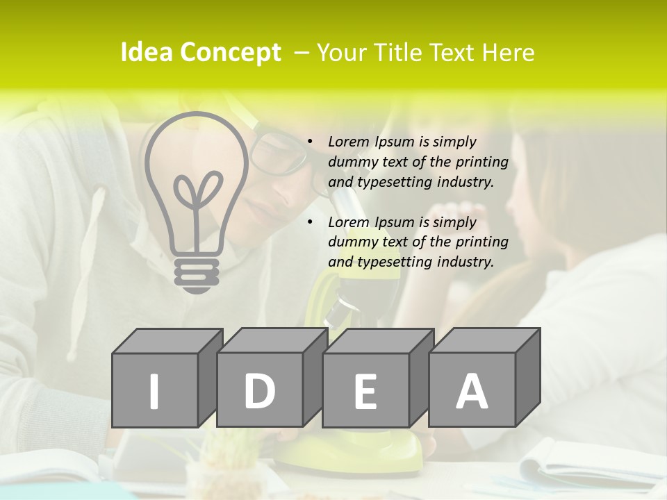 Joy Biological Concept PowerPoint Template