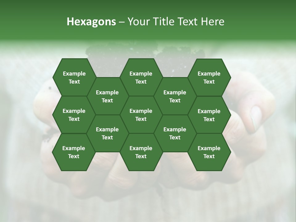 Humus Green Compost Soil PowerPoint Template