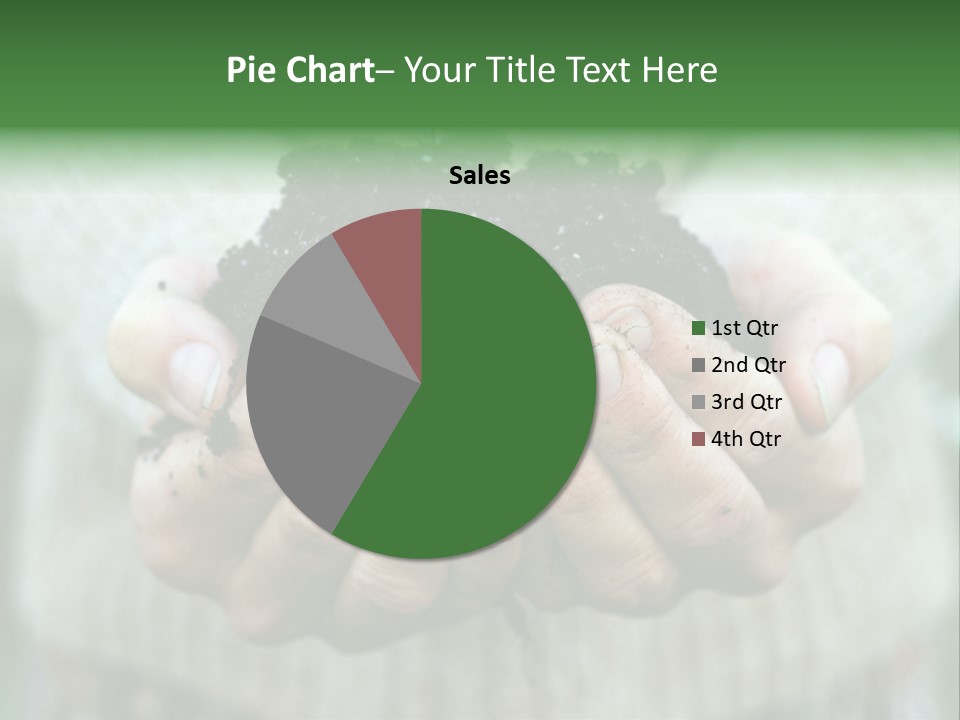 Humus Green Compost Soil PowerPoint Template