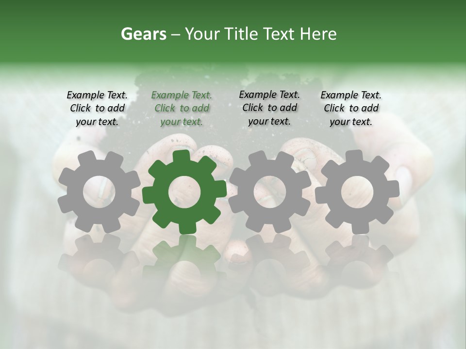 Humus Green Compost Soil PowerPoint Template