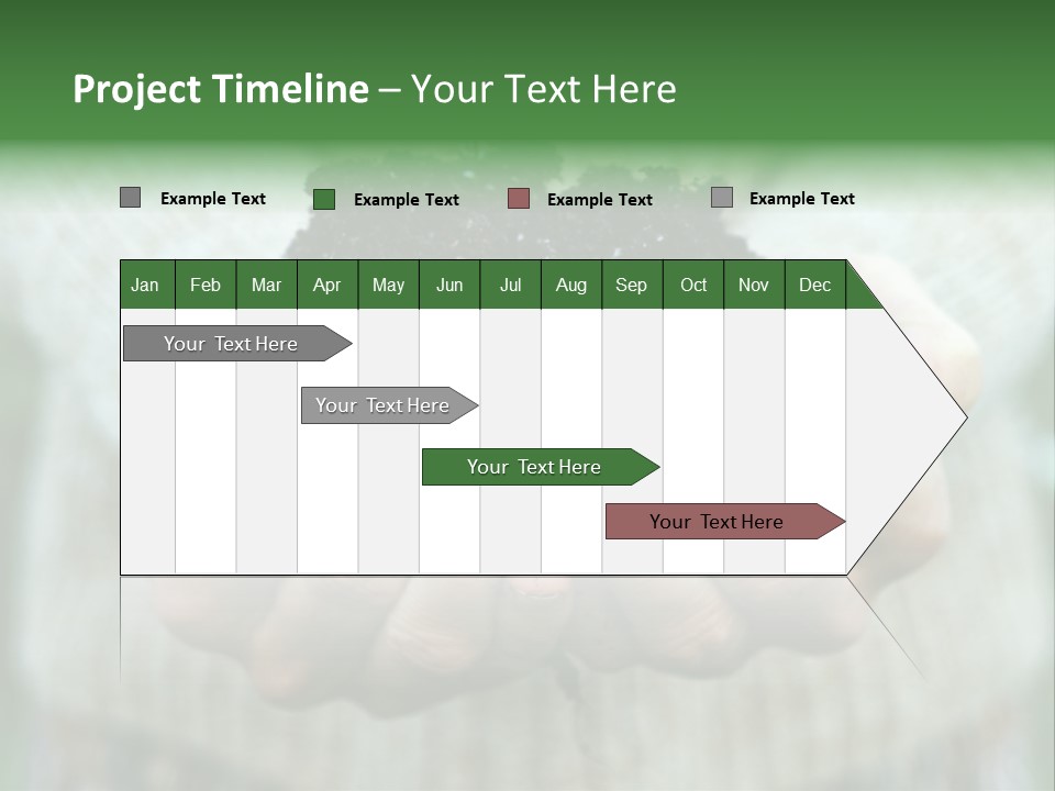 Humus Green Compost Soil PowerPoint Template