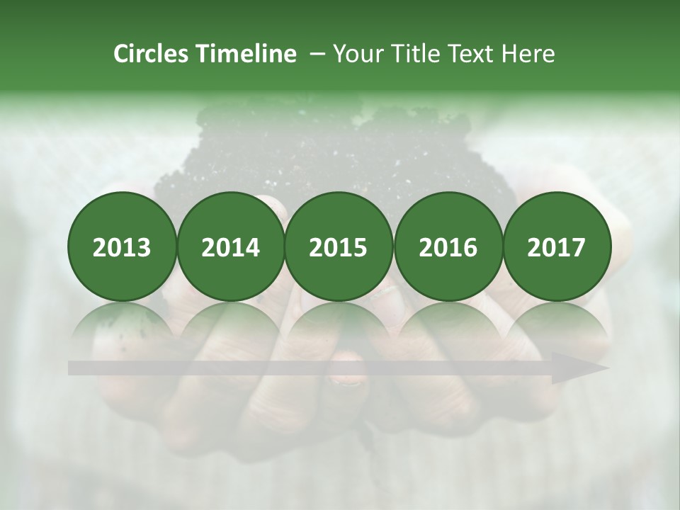 Humus Green Compost Soil PowerPoint Template