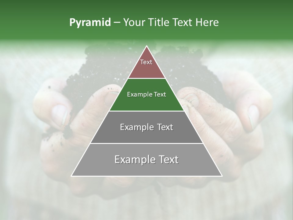 Humus Green Compost Soil PowerPoint Template