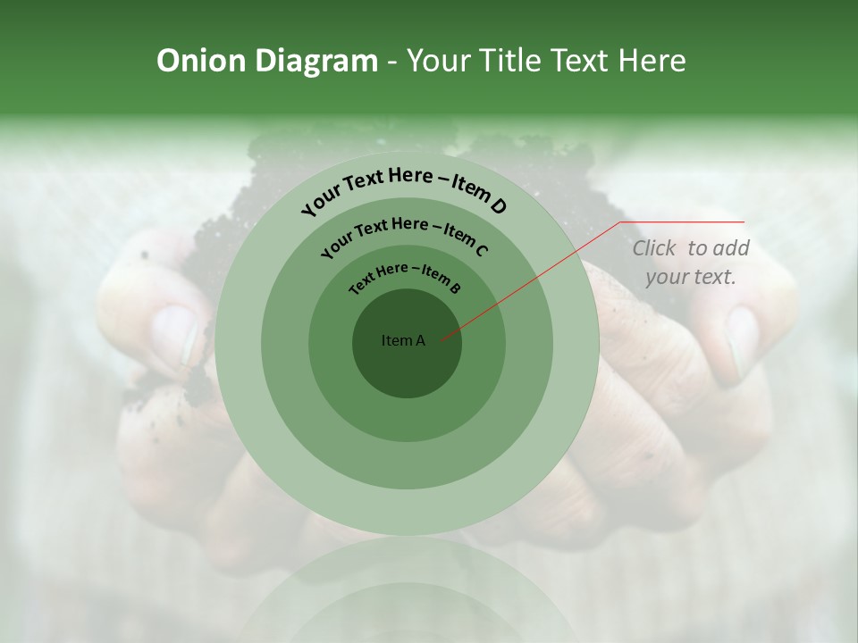 Humus Green Compost Soil PowerPoint Template