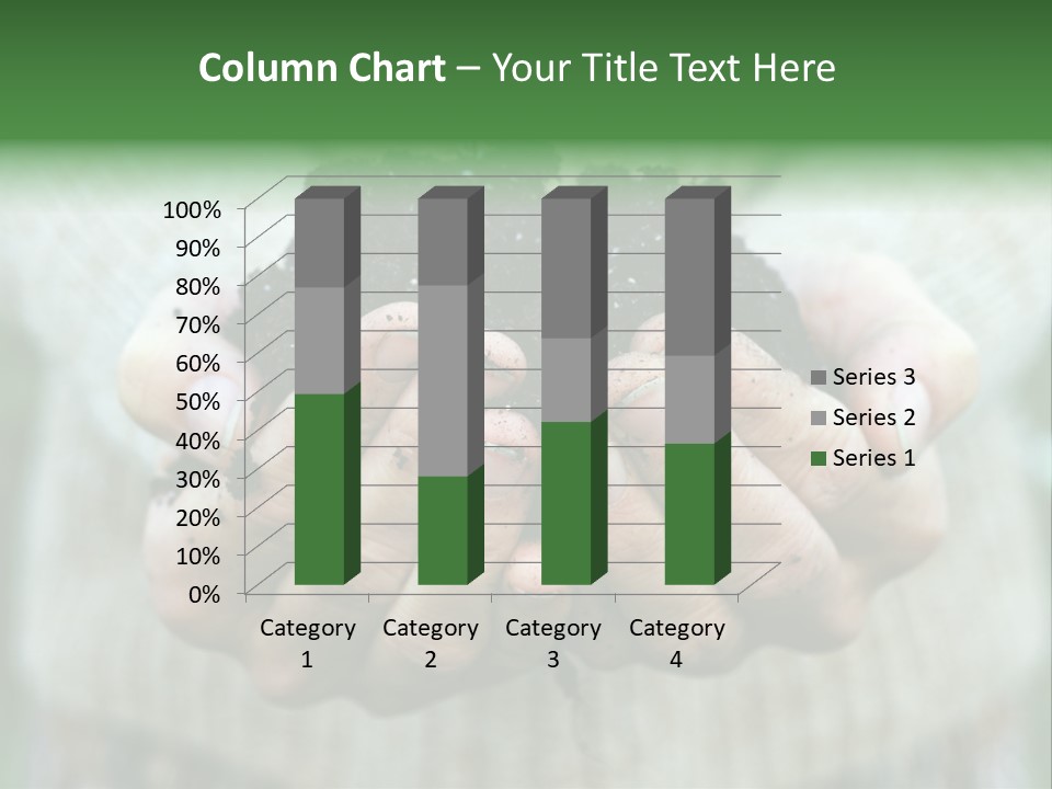 Humus Green Compost Soil PowerPoint Template