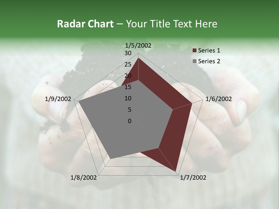 Humus Green Compost Soil PowerPoint Template