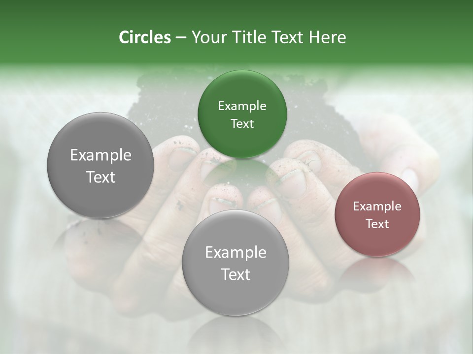 Humus Green Compost Soil PowerPoint Template