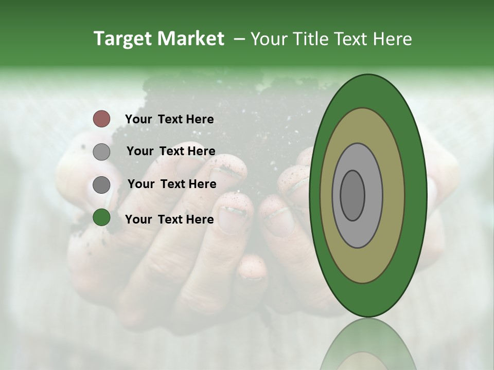 Humus Green Compost Soil PowerPoint Template