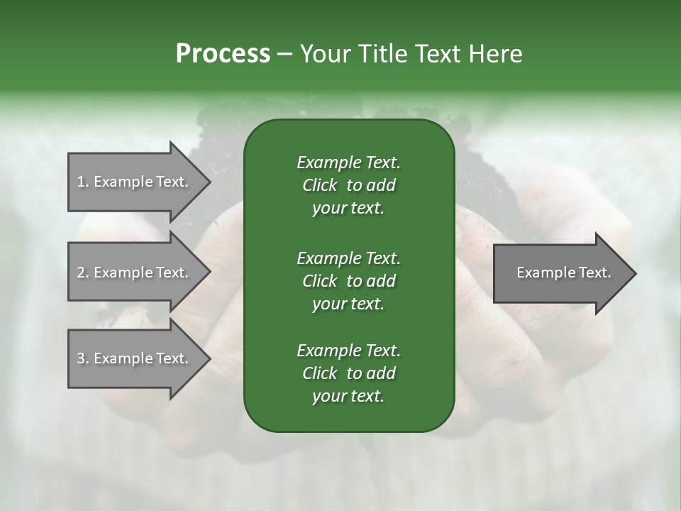 Humus Green Compost Soil PowerPoint Template