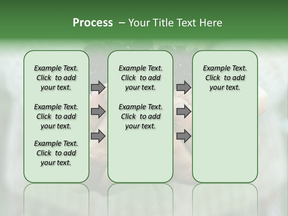 Humus Green Compost Soil PowerPoint Template