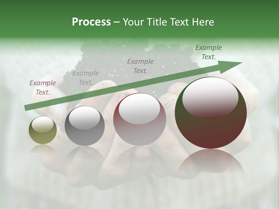 Humus Green Compost Soil PowerPoint Template